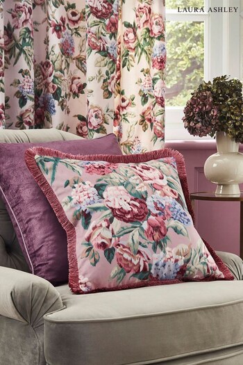 Laura Ashley Mullberry Purple Pembrey Cushion (C50521) | £55