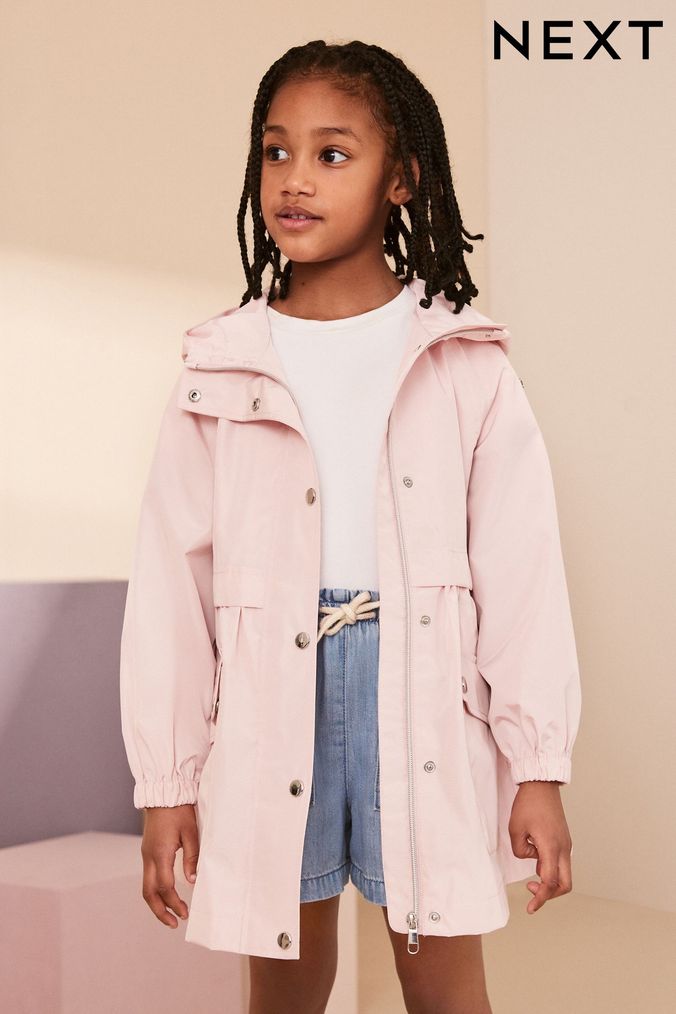 Girls Pink Coats Jackets Pink Faux Fur Coats Jackets Next