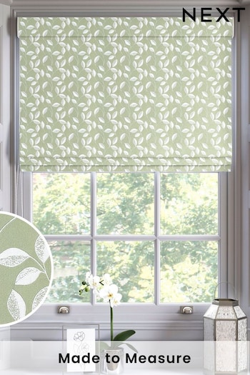 Green Mallix Made To Measure Roman Blinds (C50817) | £79
