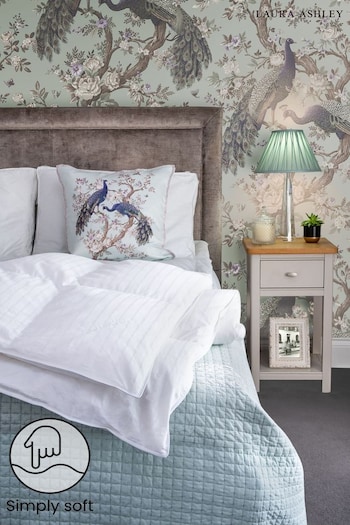 Laura Ashley White Premium Duck Feather and Down Duvet 13.5 Tog (C50859) | £120 - £200