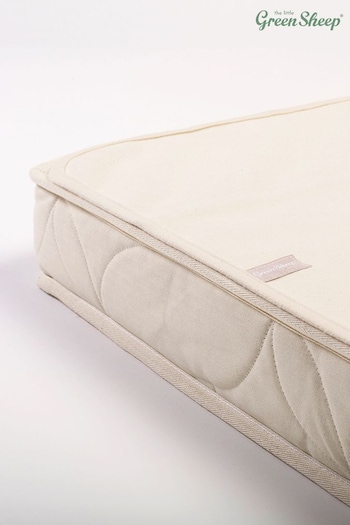 The Little Green Sheep Natural Waterproof Cot Bed Mattress Protector (C50909) | £30