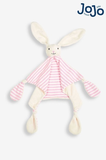 JoJo Maman Bébé Pink Rabbit Comforter (C51007) | £12