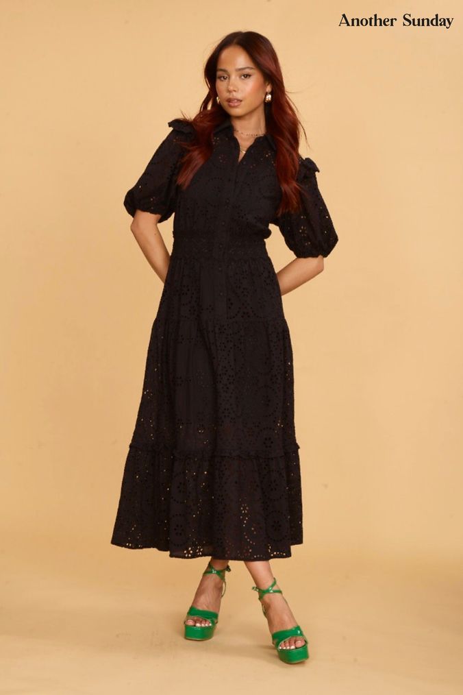Black shirt dress next 2025