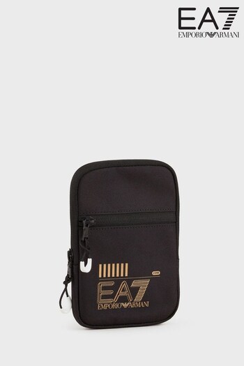 Emporio Armani EA7 Mini Black Pouch Bag (C51300) | £39