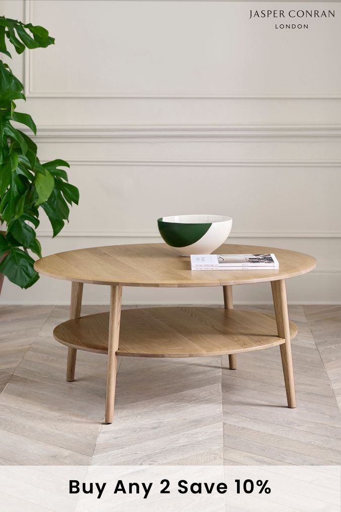 Walnut coffee outlet table next