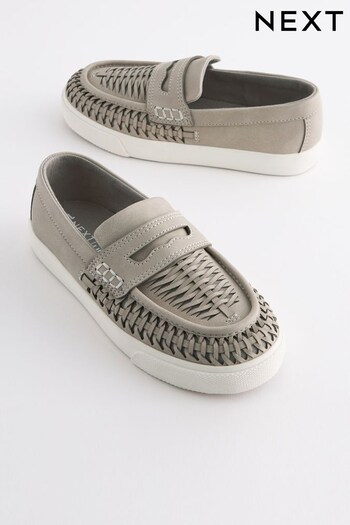 Neutral Woven Slip On Shoes Sonic (C51615) | £25 - £32