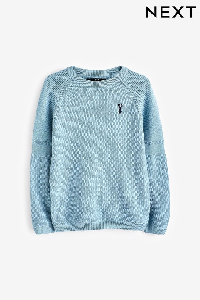 Boys light blue best sale jumper