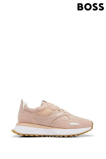 BOSS Natural Jonah Run Trainers (C52371) | £199