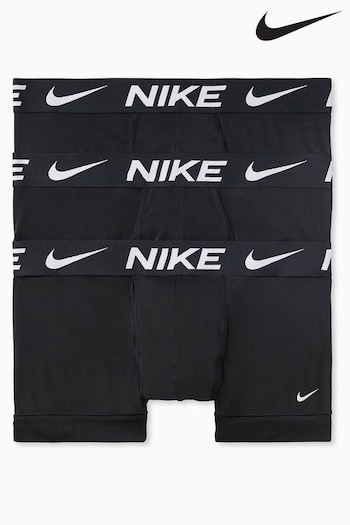 Nike Dri-FIT Essential Black Micro Trunks 3 Pack (C52412) | £32