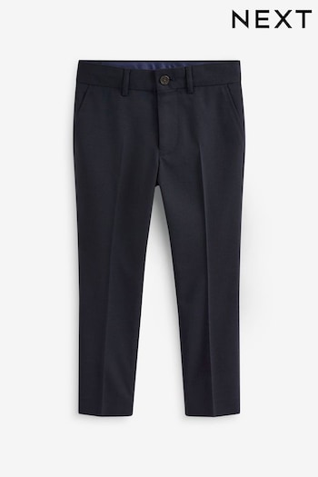 Navy Blue Tailored Fit Suit Trousers (12mths-16yrs) (C52441) | £20 - £35