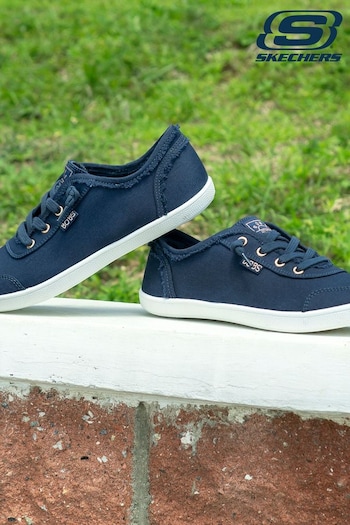 Skechers Fit Navy Bobs B Cute Siyahs Trainers (C52506) | £47