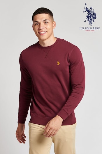 U.S. Polo Play Assn. Windsor Wine Core FT Crew Sweatshirt (C52526) | £50