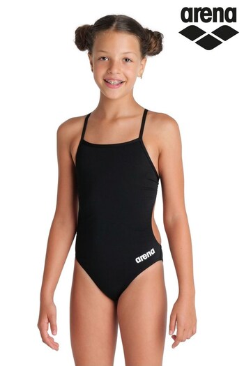 Arena Exclusive Team Challenge Solid Black Swimsuit (C52564) | £23