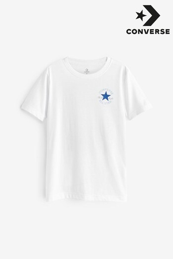 Converse White Essentials T-Shirt (C52732) | £20