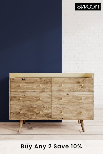 Swoon Natural Fresco Chest of Drawers (C52746) | £859