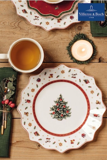 Villeroy and Boch Red Toy's Delight Christmas Breakfast Plate (C53014) | £24