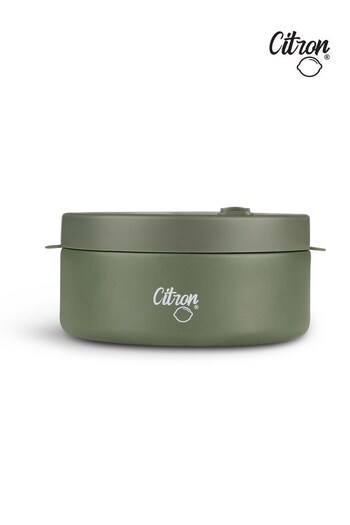 Citron Olive Green Insulated Grand 400ml Food Jar (C53157) | £30