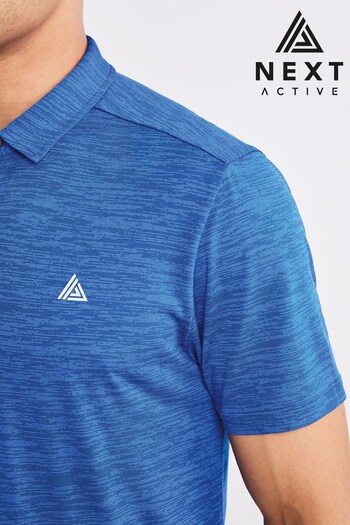 Cobalt Blue Active Golf Polo Shirt (C53162) | £20