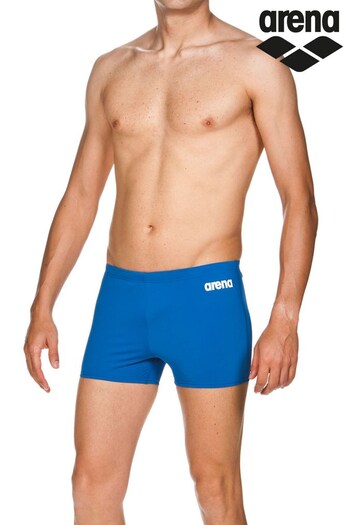 Arena Mens Blue Solid Shorts (C53248) | £25