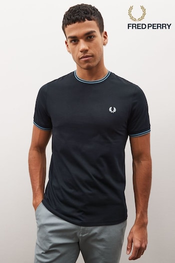Fred Perry Twin Tipped Logo T-Shirt (C53271) | £50