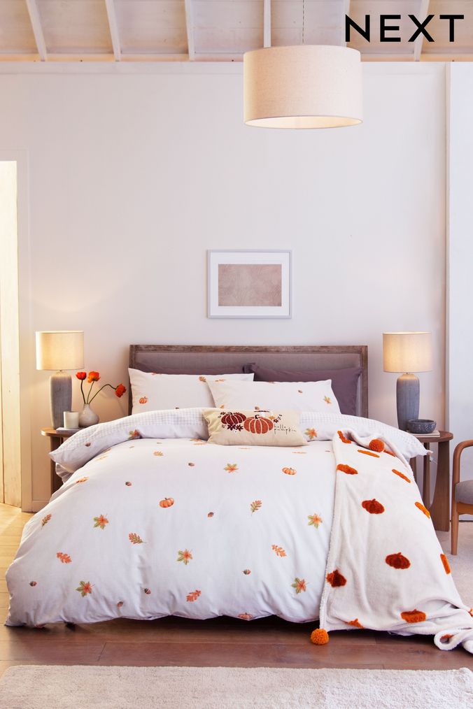 Buy Older Boys Unisex Younger Girls Bed Sets White Pumpkin