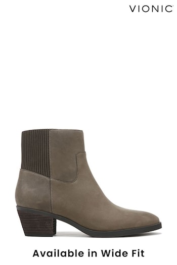 Vionic Shantelle Nubuck Ankle Boots Block (C53479) | £180