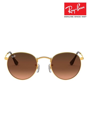 Ray-Ban Round Metal Sunglasses (C53543) | £146