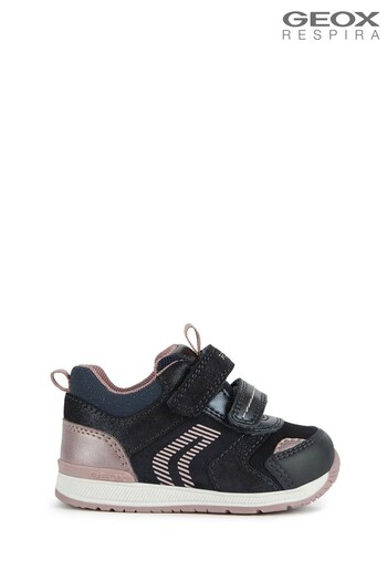 Geox Baby Girls Blue Rishon Shoes (C53586) | £45