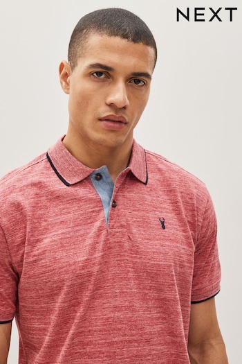 Red Soft Touch Polo Shirt (C53620) | £24