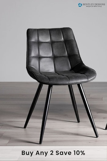 Bentley Designs Grey Set of 2 Seurat Chairs (C53735) | £250
