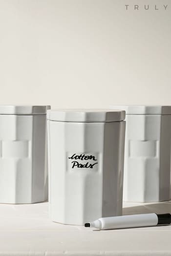 Truly Grey Ceramic Storage Jar (C53754) | £35