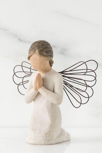 Willow Tree Cream Angel of Prayer Figurine (C54146) | £26