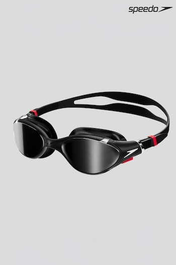 Speedo Adults Black/Red Biofuse 2.0 Mirror Goggles (C54272) | £31
