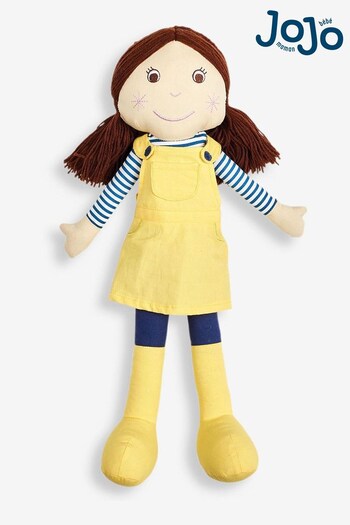 JoJo Maman Bébé Yellow Charlotte Ragdoll (C54409) | £21