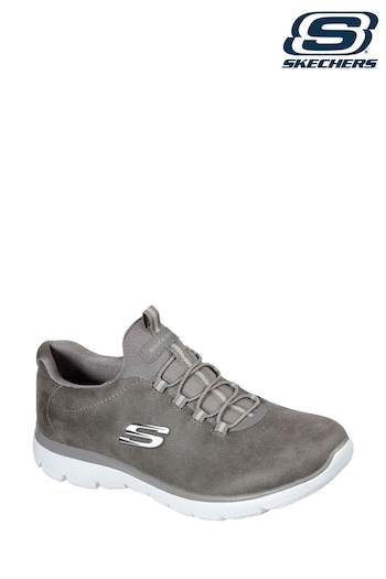 Skechers Canyon Brown Summits Oh So Smooth Womens Trainers (C54487) | £59