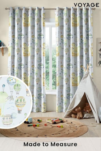 Voyage Citrus Kids Up And Away Made To Measure Curtains (C54646) | £100