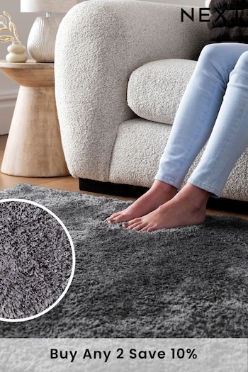 Grey Super Softy Rug (C54652) | £45 - £265