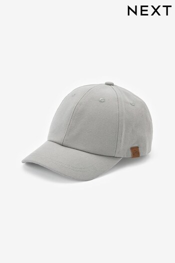 Grey Canvas Cap (1-16yrs) (C54769) | £6 - £10