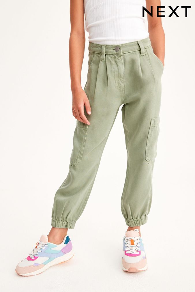 Older Girls Green Trousers Next Official Site
