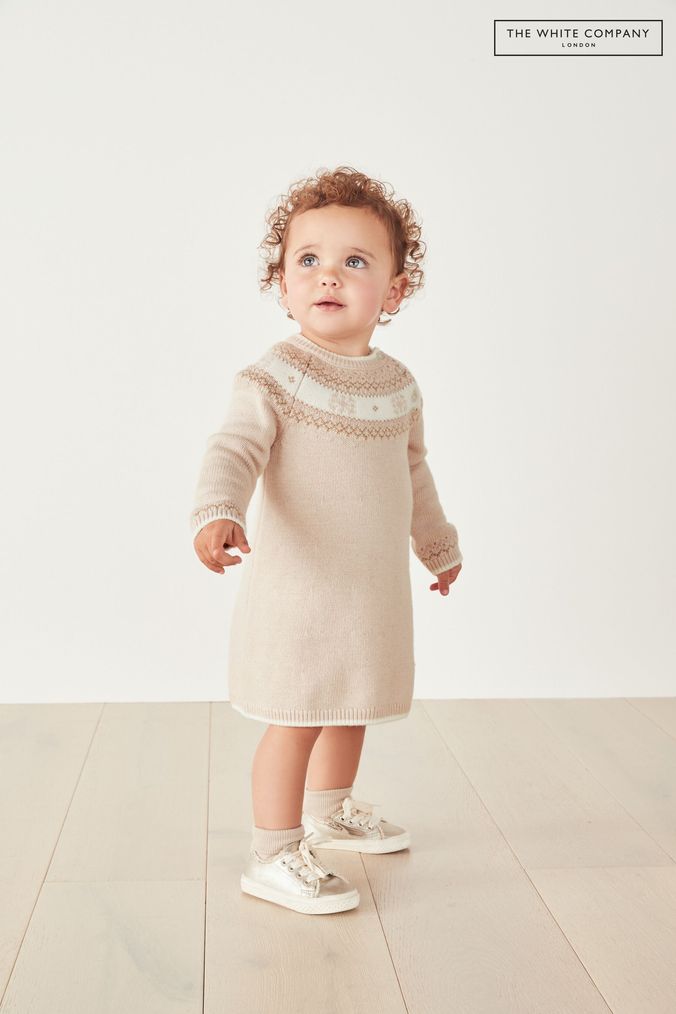 Buy Newborn Boys Younger Girls The White Company Jumper Dress