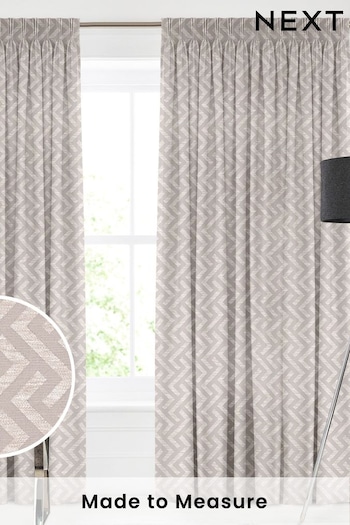 Silver Amble Made To Measure Curtains (C55218) | £109