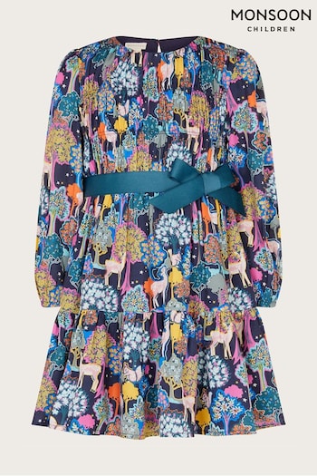Monsoon Woodland Print Dress (C55519) | £28 - £32