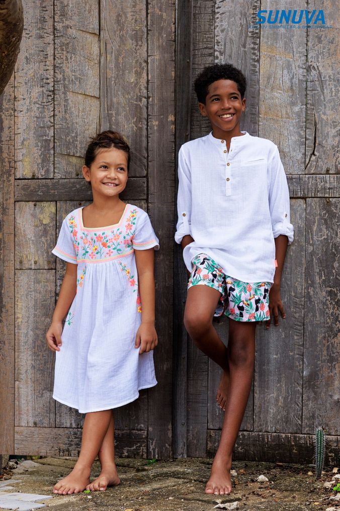 Girls White Beach Dresses Next UK