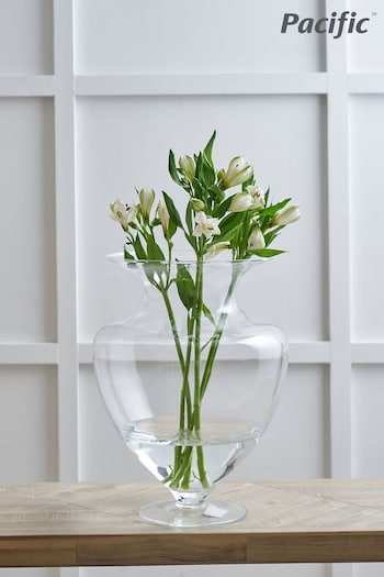 Pacific Clear Glass Bolero Vase (C55646) | £60