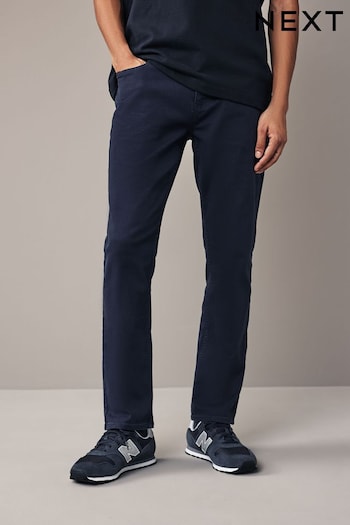 Dark Blue Slim Coloured Stretch Jeans (C55687) | £28