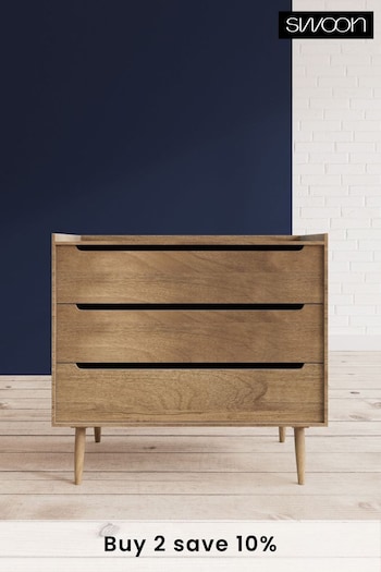 Swoon Oak Southwark Chest of Drawers (C56456) | £379
