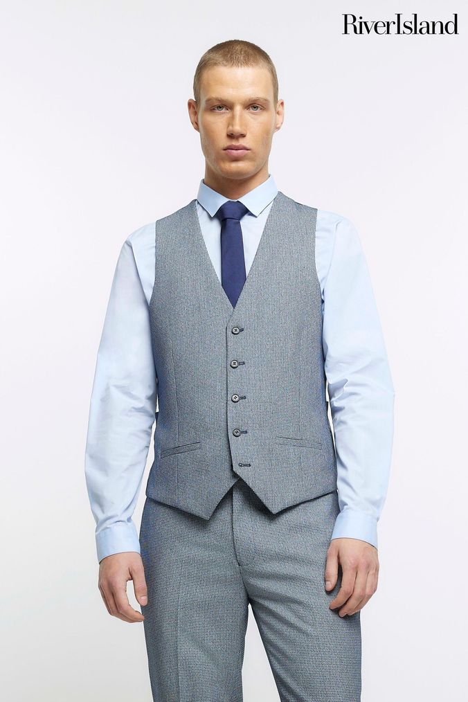 River island clearance mens waistcoat
