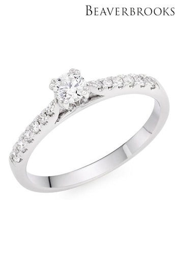 Beaverbrooks 9CT White Gold Diamond Ring (C56654) | £1,500