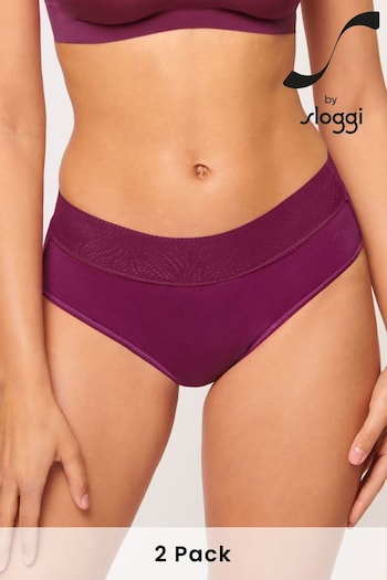 Sloggi Red Light Period Pants Hipster Briefs 2 Pack (C56700) | £37