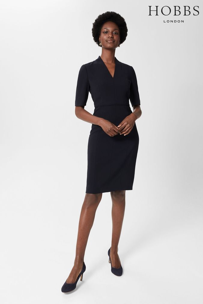 Hobbs darcie dress navy online